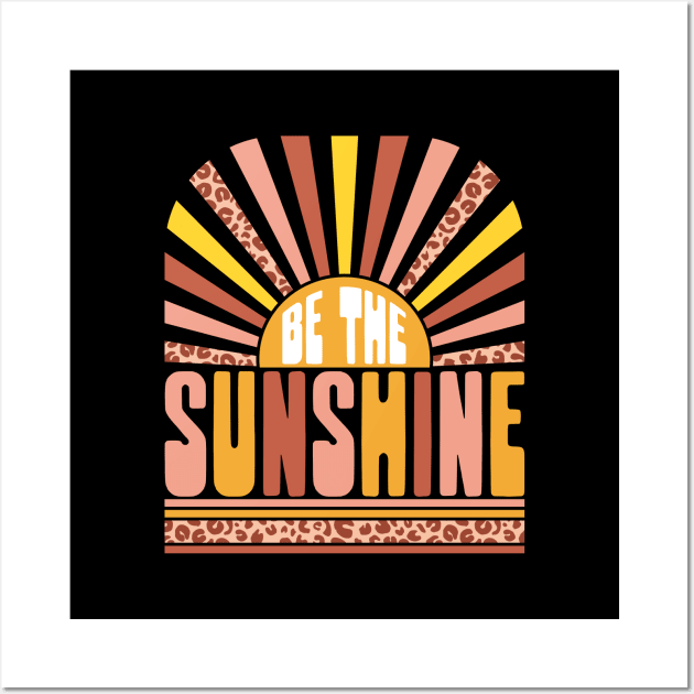 Be the sunshine Wall Art by My Happy-Design